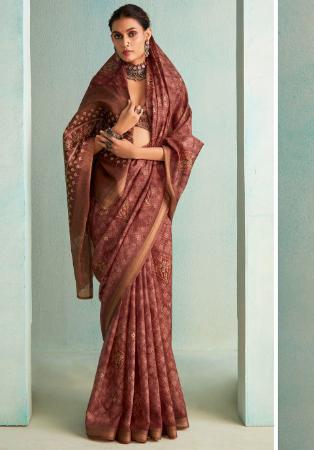 Picture of Ravishing Silk Sienna Saree