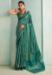 Picture of Beautiful Silk Sea Green Saree