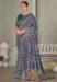 Picture of Pleasing Silk Midnight Blue Saree