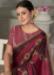 Picture of Sightly Silk Brown Saree