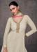 Picture of Pretty Georgette Tan Anarkali Salwar Kameez