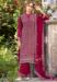 Picture of Well Formed Silk Pink Straight Cut Salwar Kameez