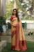 Picture of Nice Silk Pale Violet Red Saree