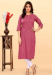 Picture of Ideal Cotton Light Pink Kurtis & Tunic