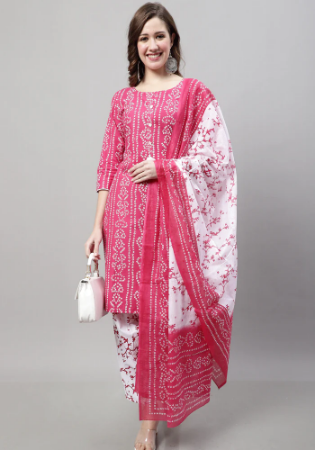 Picture of Stunning Cotton Thistle Readymade Salwar Kameez