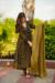 Picture of Rayon Dark Olive Green Readymade Salwar Kameez