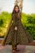 Picture of Rayon Dark Olive Green Readymade Salwar Kameez