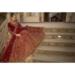 Picture of Exquisite Chiffon Maroon Anarkali Salwar Kameez