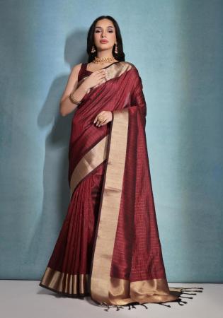 Picture of Classy Silk Brown Saree