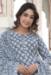 Picture of Elegant Cotton Slate Grey Readymade Salwar Kameez