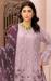 Picture of Gorgeous Georgette Plum Straight Cut Salwar Kameez