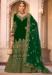 Picture of Sublime Chiffon Dark Green Anarkali Salwar Kameez