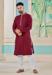 Picture of Fascinating Chiffon Maroon Kurtas