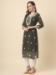 Picture of Shapely Georgette Dark Olive Green Kurtis & Tunic