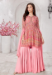 Picture of Elegant Georgette Tan Readymade Salwar Kameez