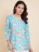 Picture of Beauteous Crepe Powder Blue Kurtis & Tunic