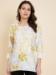 Picture of Excellent Crepe Off White Kurtis & Tunic