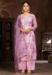 Picture of Fine Cotton Pink Straight Cut Salwar Kameez