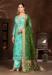 Picture of Cotton Light Steel Blue Straight Cut Salwar Kameez