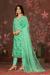 Picture of Medium Aqua Marine Straight Cut Salwar Kameez