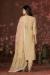 Picture of Ideal Chiffon Beige Straight Cut Salwar Kameez