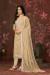 Picture of Ideal Chiffon Beige Straight Cut Salwar Kameez