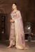 Picture of Chiffon Rosy Brown Straight Cut Salwar Kameez