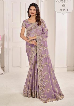 Picture of Nice Silk Rosy Brown Saree