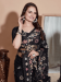 Picture of Appealing Net Black Saree