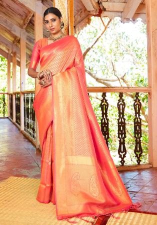 Picture of Charming Silk Sandy Brown Saree