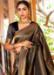 Picture of Beauteous Silk Black Saree