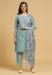 Picture of Enticing Cotton Slate Grey Readymade Salwar Kameez