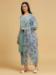 Picture of Enticing Cotton Slate Grey Readymade Salwar Kameez