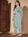 Picture of Cotton Dark Sea Green Readymade Salwar Kameez