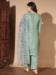 Picture of Cotton Dark Sea Green Readymade Salwar Kameez