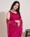 Picture of Marvelous Net Hot Pink Saree