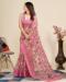 Picture of Statuesque Net Pale Violet Red Saree