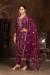 Picture of Sublime Chiffon Purple Straight Cut Salwar Kameez