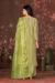 Picture of Chiffon Yellow Green Straight Cut Salwar Kameez