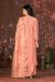 Picture of Statuesque Chiffon Salmon Straight Cut Salwar Kameez