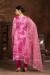 Picture of Chiffon Medium Purple Straight Cut Salwar Kameez