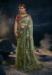 Picture of Ravishing Silk Dark Olive Green Saree