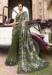 Picture of Wonderful Silk Dark Olive Green Saree