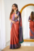 Picture of Splendid Silk Indian Red Saree