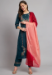 Picture of Cotton Dark Slate Grey Readymade Salwar Kameez