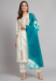 Picture of Elegant Cotton Off White Readymade Salwar Kameez