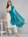 Picture of Elegant Cotton Off White Readymade Salwar Kameez