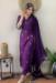 Picture of Rayon Dark Slate Blue Readymade Salwar Kameez