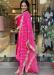 Picture of Enticing Rayon Deep Pink Readymade Salwar Kameez