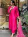 Picture of Enticing Rayon Deep Pink Readymade Salwar Kameez